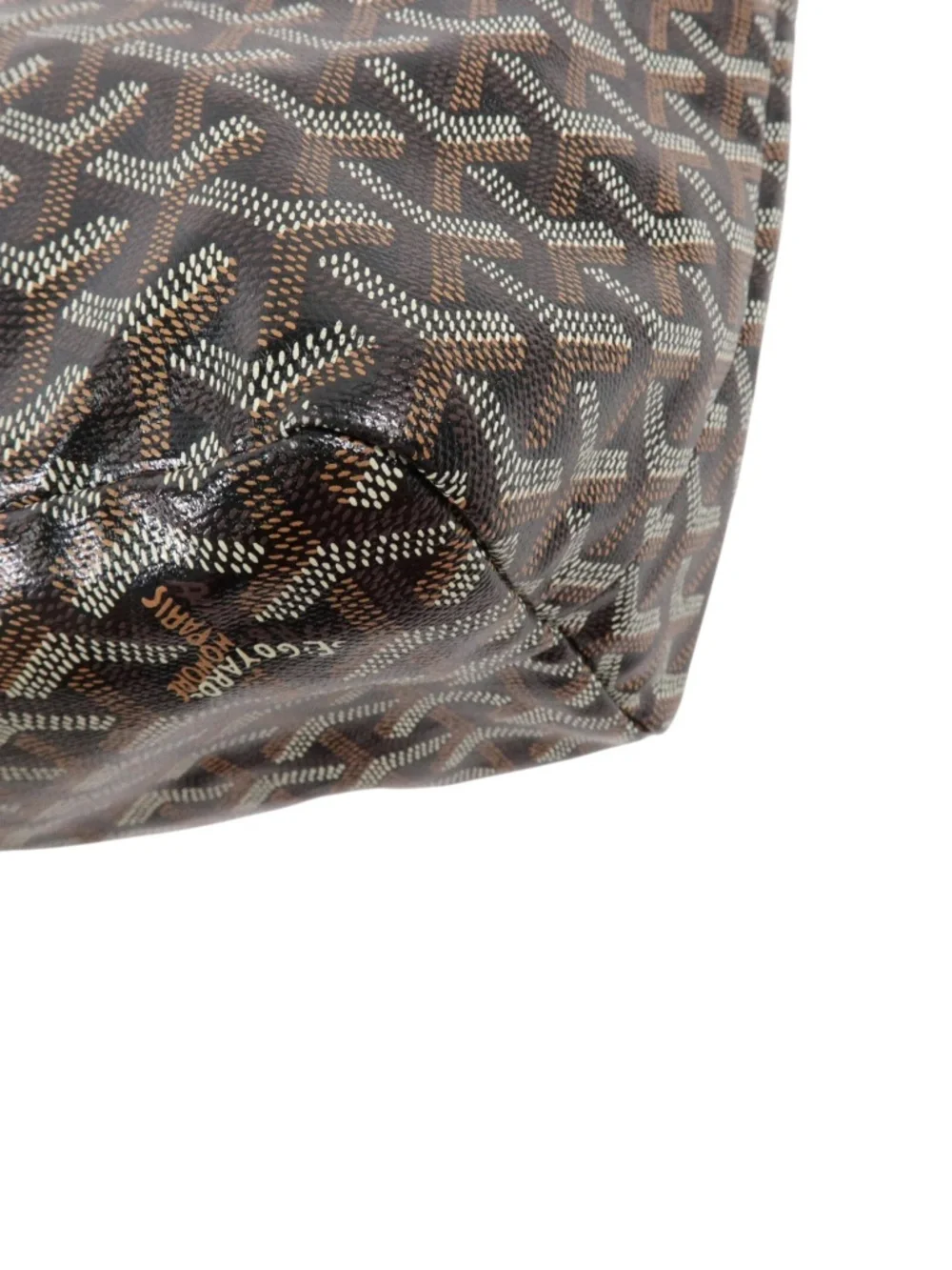 Goyard black beige